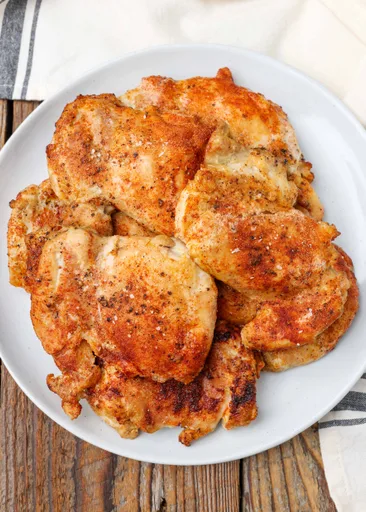 Muslos de pollo al horno