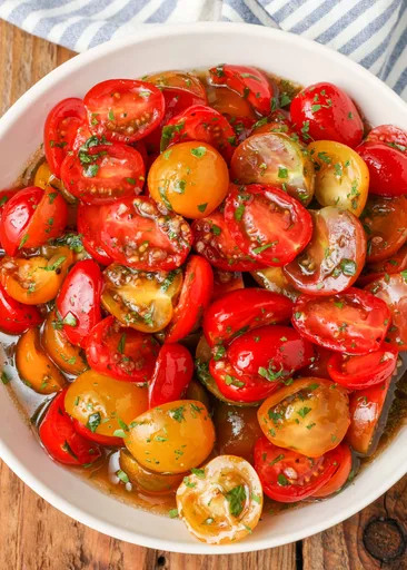 Tomates marinados