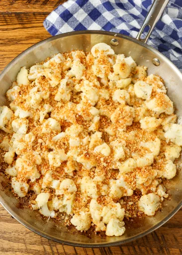 Coliflor salteada