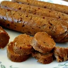 Salchicha de Seitán Andouille