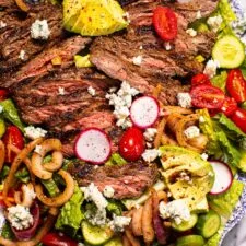 Steak Salad With Maple Balsamic Vinaigrette