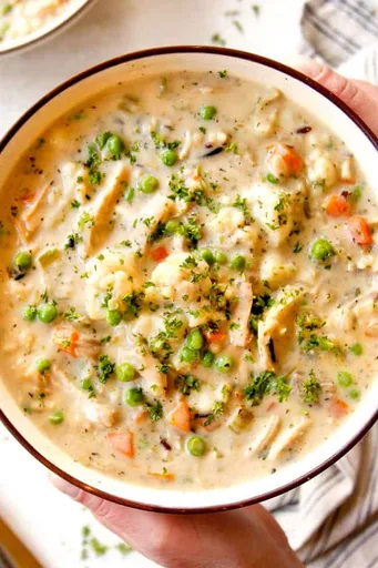 Creamy Chicken and Wild Rice Soup