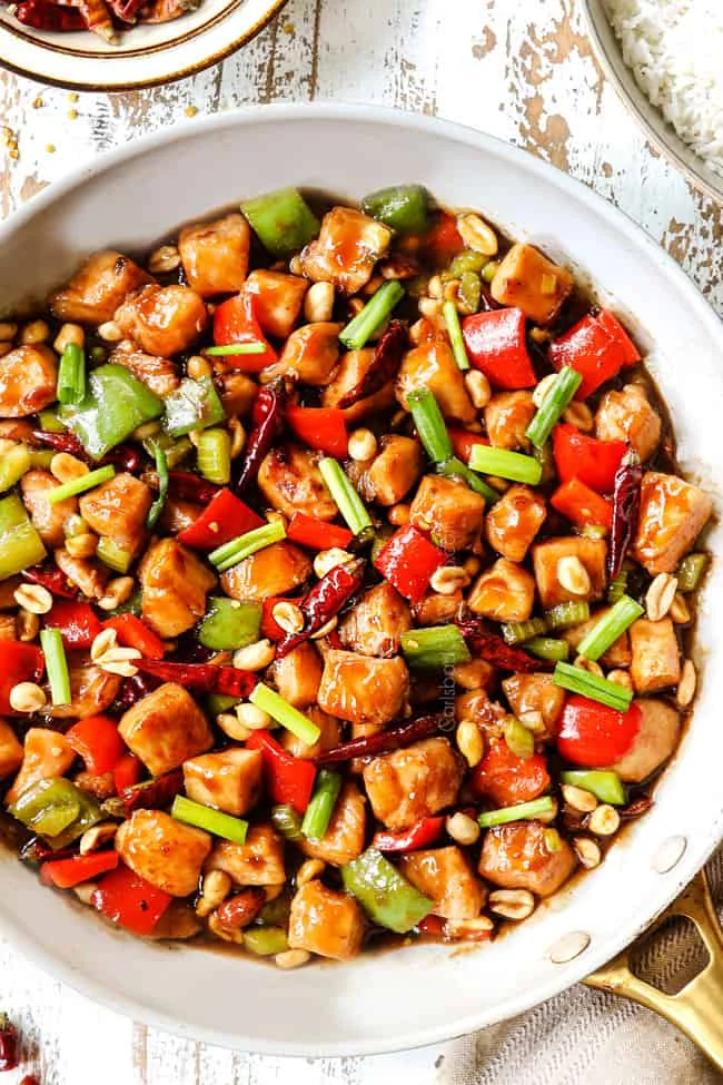 A melhor receita de frango kung pao