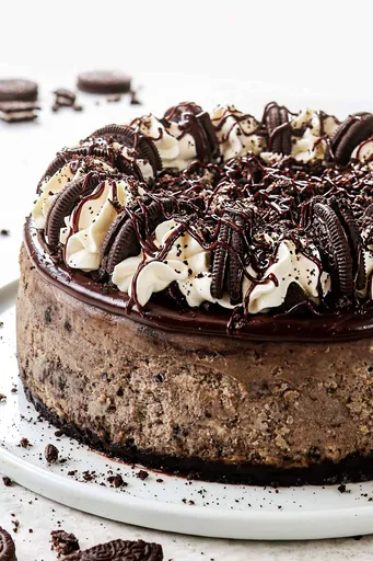 Best Oreo Cheesecake Recipe (with stabilized whipped cream)