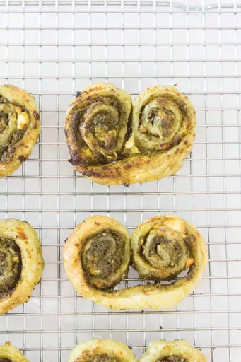 Pesto Palmiers