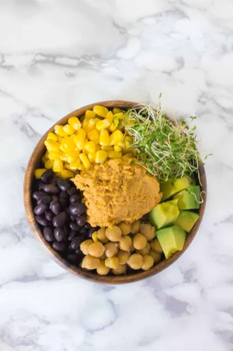 Taco Hummus Buddha Bowl