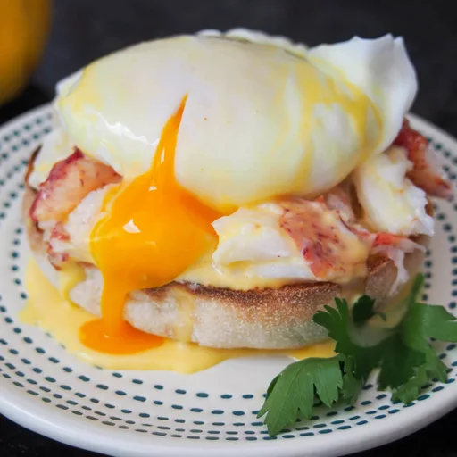 Huevos benedictinos con bogavante