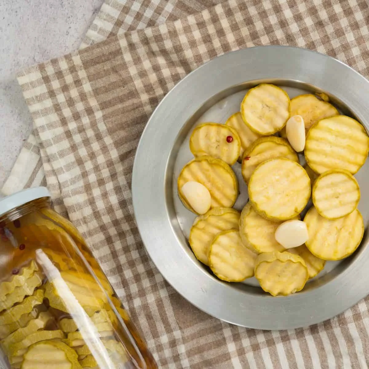 Pickled Zucchini