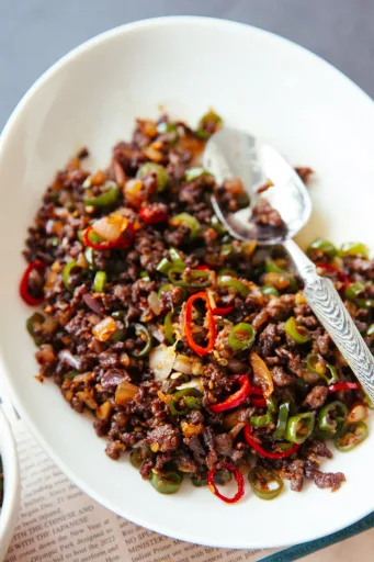 Ground Beef Rice Bowl