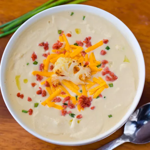 Sopa de coliflor