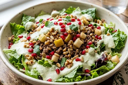 Receta de ensalada de chile en nogada ¡para preparar en menos de 30 minutos!