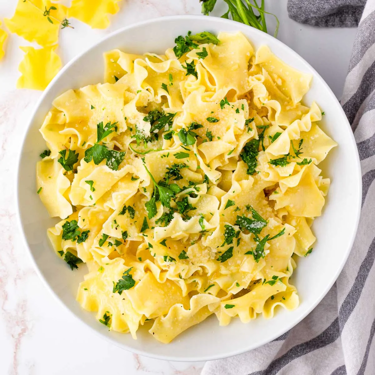 Buttered Egg Noodles