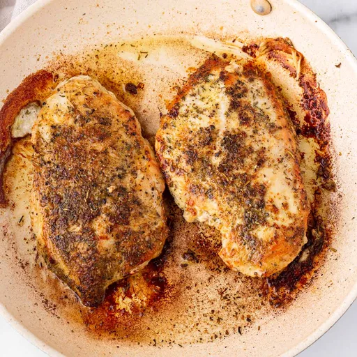 Pechuga de pollo a la plancha (sartén)
