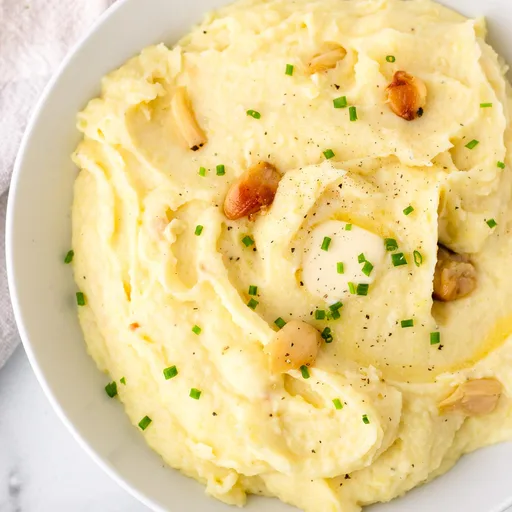 Roasted Garlic Mashed Potatoes