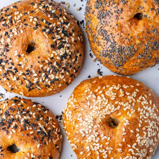 Cottage Cheese Bagels (High Protein - Oven or Air Fry)