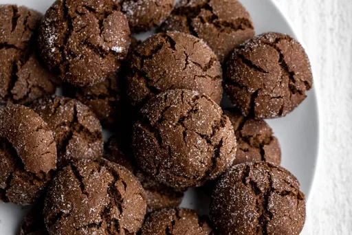 Chewy Gingersnap Cookies