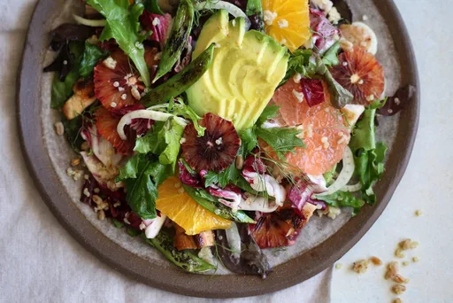 Winter Citrus Grain Salad