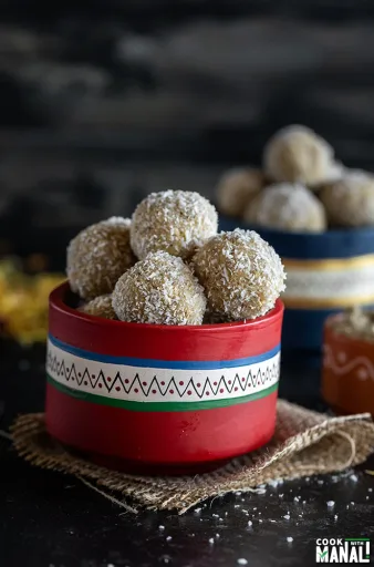 Thandai Coconut Ladoo