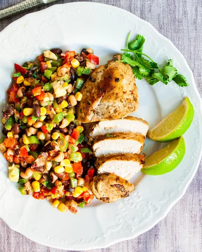 Pollo con cilantro y lima