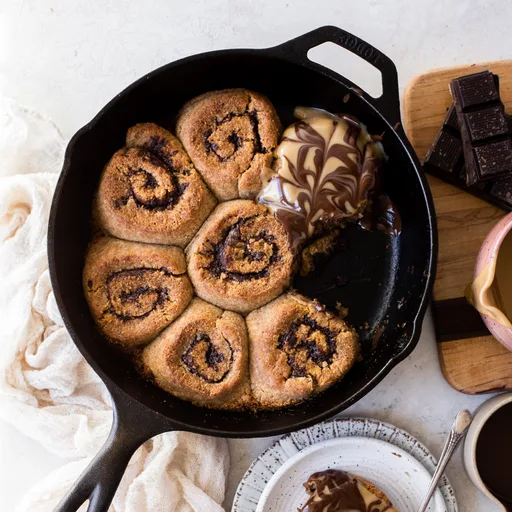 Gluten-Free Vegan Chocolate Sweet Rolls