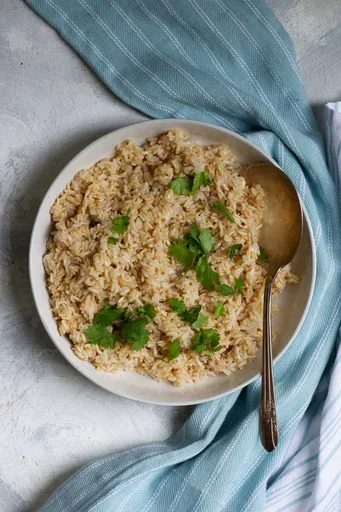Arroz integral en Instant Pot