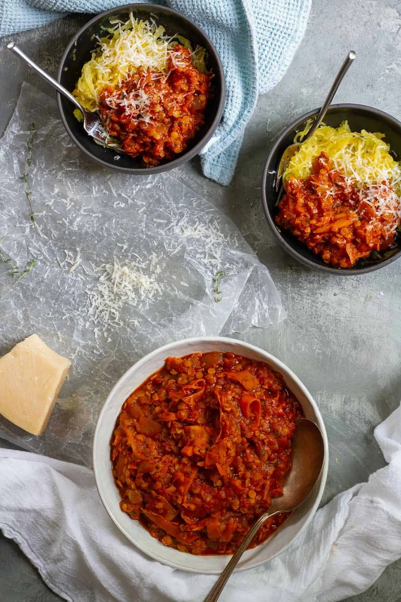 Lentil Bolognese