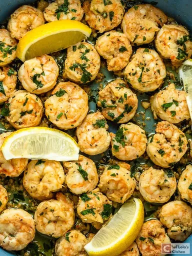 Gambas al ajillo estilo scampi