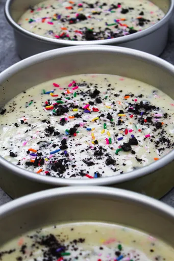 Oreo Funfetti Cake