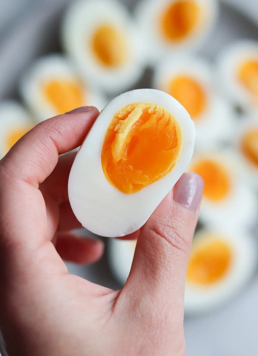 Perfect Boiled Eggs - Soft, Jammy, and Hard.