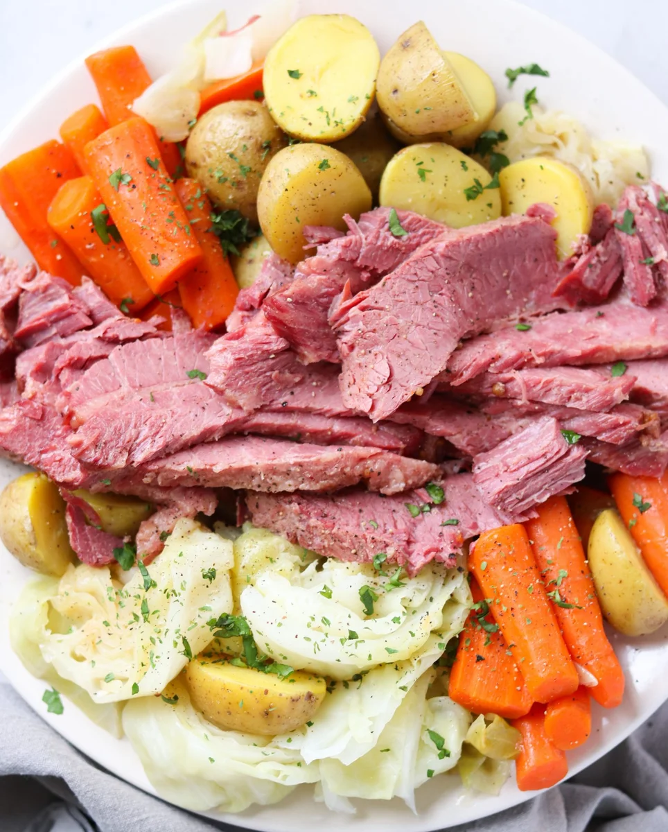 Instant Pot Corned Beef and Cabbage