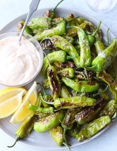 Blistered Shishito Peppers