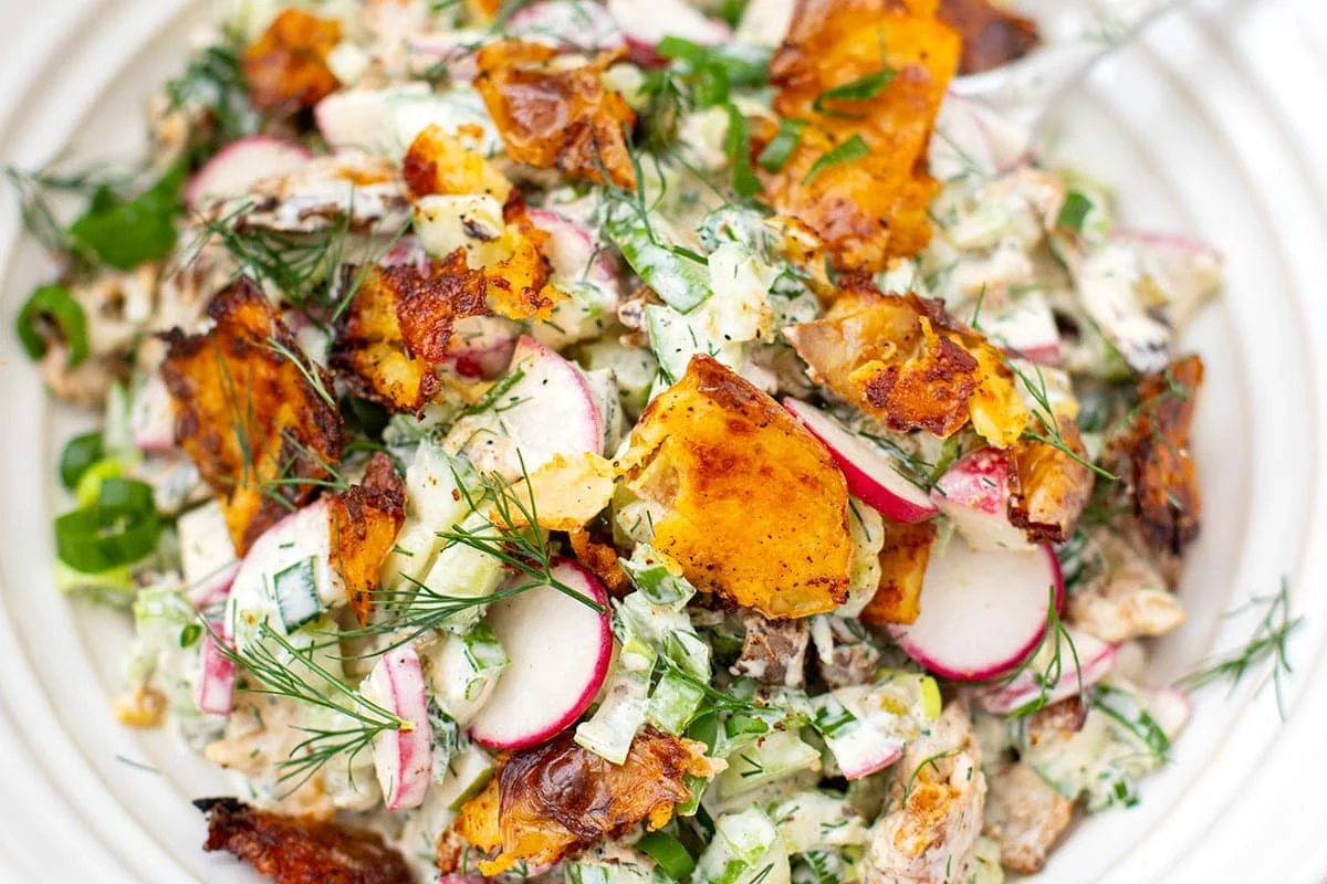Crispy Potato Salad