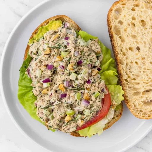 Ensalada de atún saludable