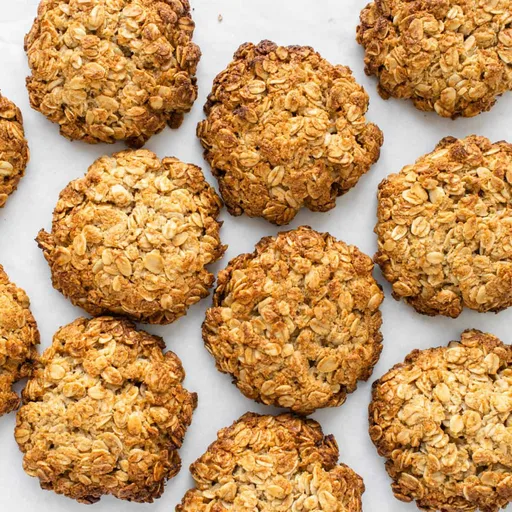 Healthy Anzac Biscuits