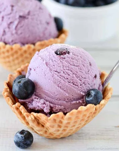 Blueberry Ice Cream