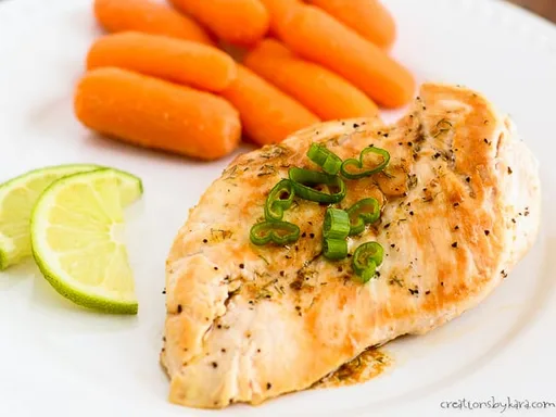 Pollo a la mantequilla de lima