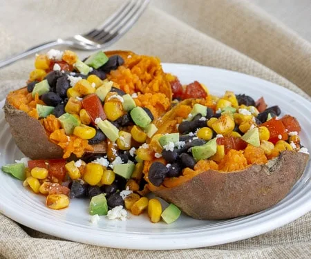 Southwest Stuffed Sweet Potatoes