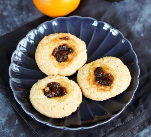 Mincemeat Thumbprint Cookies