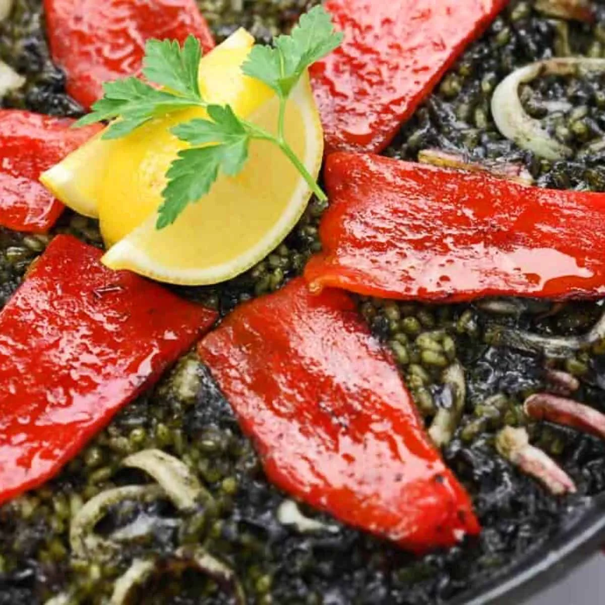 Squid Ink Paella (Arròs Negre/Arroz Negro)