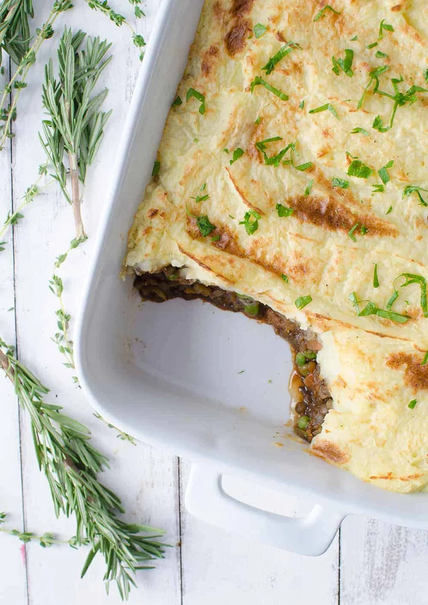 Vegan Lentil Shepherd's Pie