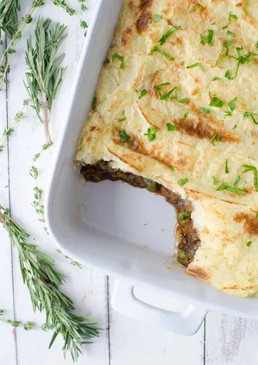 Vegan Lentil Shepherd's Pie