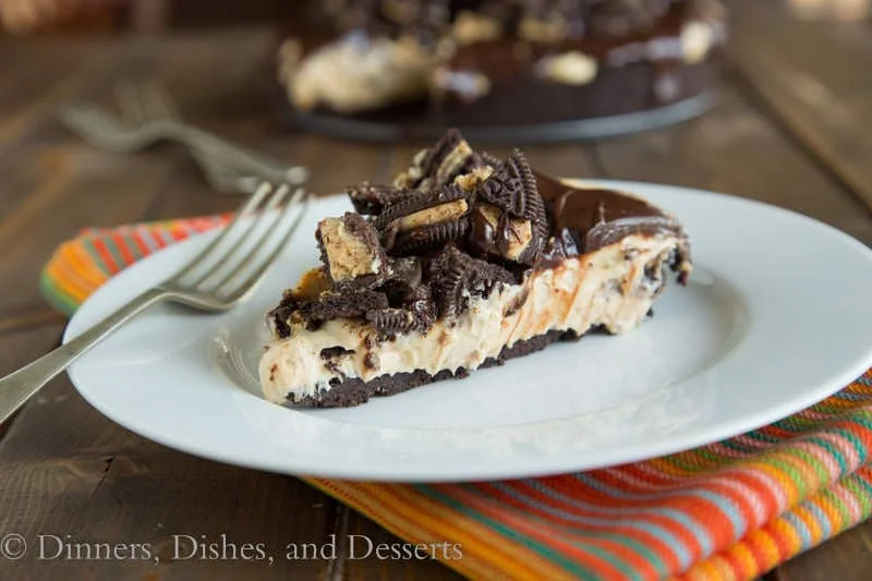 No Bake Peanut Butter Cheesecake