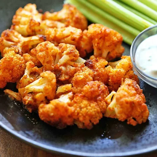 Cómo hacer boneless de coliflor en freidora de aire. Una receta deliciosa, perfecta para veganos
