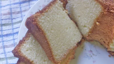 Grandma's Makes Cream Cheese Pound Cake