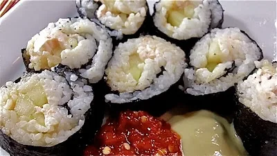 Rollos de sushi