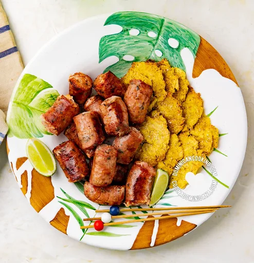 Longaniza en freidora de aire