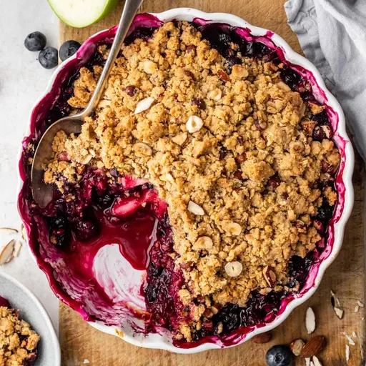 Blueberry Apple Crumble Recipe