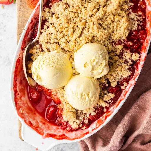 Strawberry Crumble Recipe