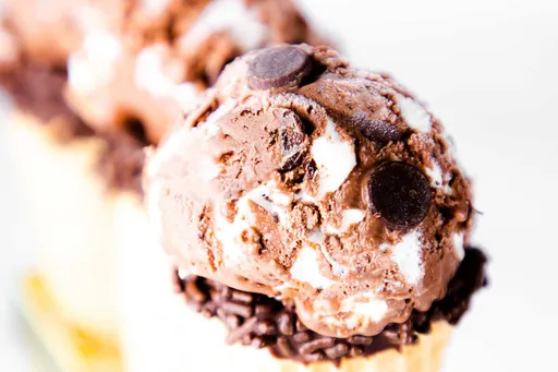 Chocolate Marshmallow Ice Cream