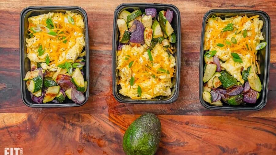 Roasted Veggies & Egg Scramble